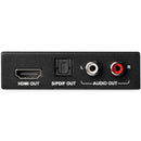 StarTech.com 4K HDMI Audio Extractor 4K 60Hz Support - UK BUSINESS SUPPLIES