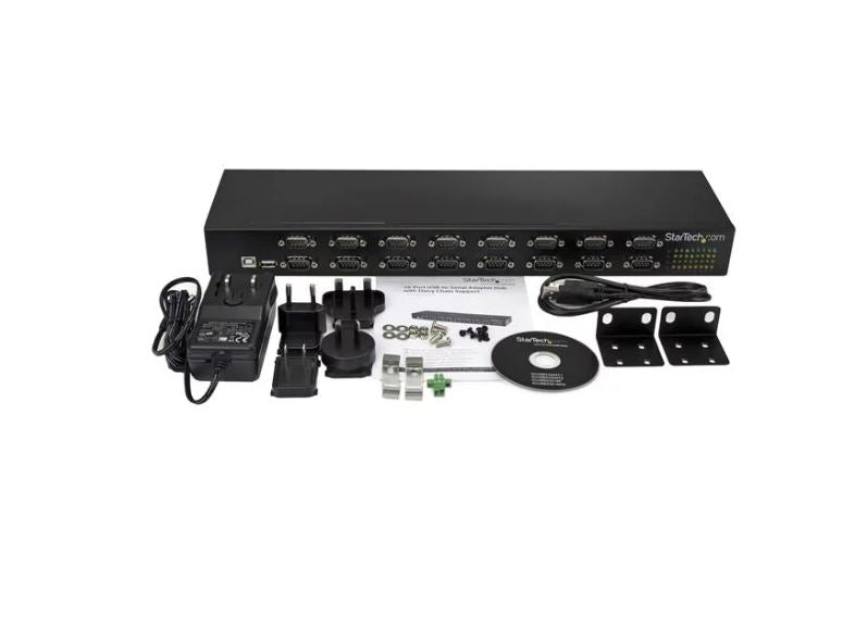 StarTech.com 16 Port USB to Serial Adapter Hub - UK BUSINESS SUPPLIES