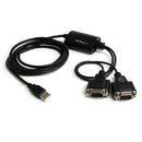 StarTech.com 2PT FTDI USB to Serial RS232 Adapter COM - UK BUSINESS SUPPLIES
