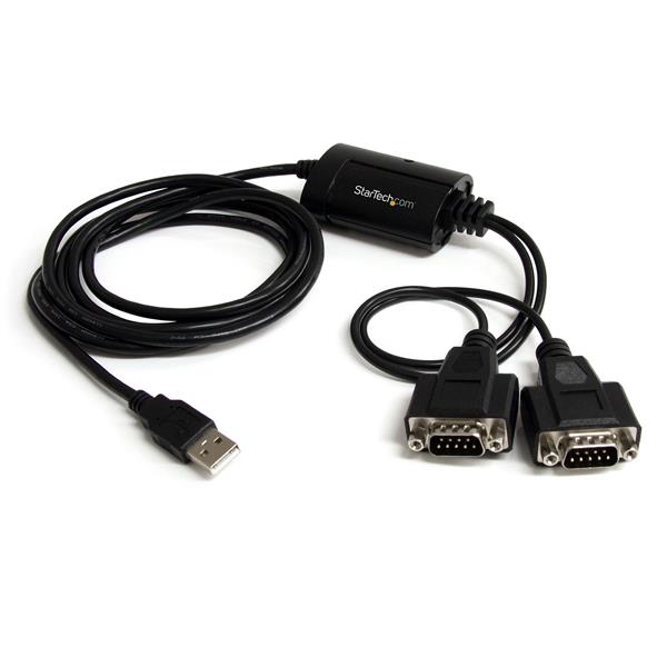 StarTech.com 2PT FTDI USB to Serial RS232 Adapter COM - UK BUSINESS SUPPLIES