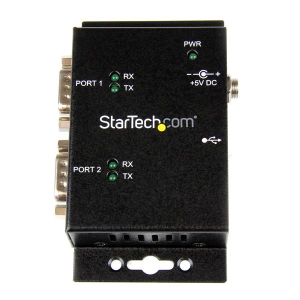 StarTech.com 2PT Ind Mount USB to Serial Adapter Hub - UK BUSINESS SUPPLIES
