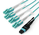 StarTech.com 3m Fiber Breakout Cable MPO MTP to LC - UK BUSINESS SUPPLIES