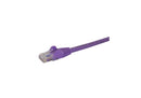 StarTech.com 2m Purple GB Snagless RJ45 Cat6 Cable - UK BUSINESS SUPPLIES