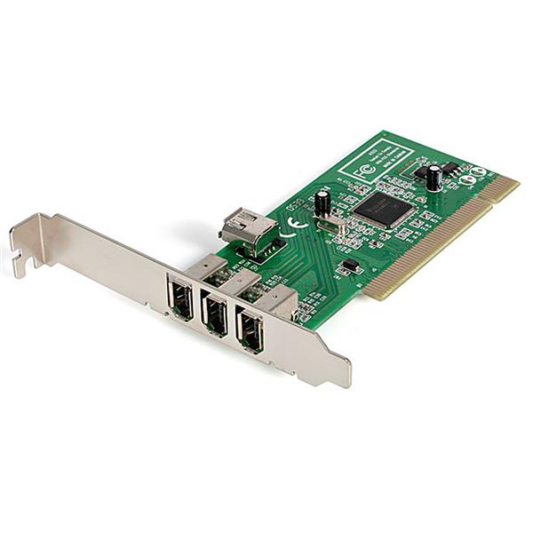 StarTech.com 4 Port PCI 1394a FireWire Adapter Card - UK BUSINESS SUPPLIES