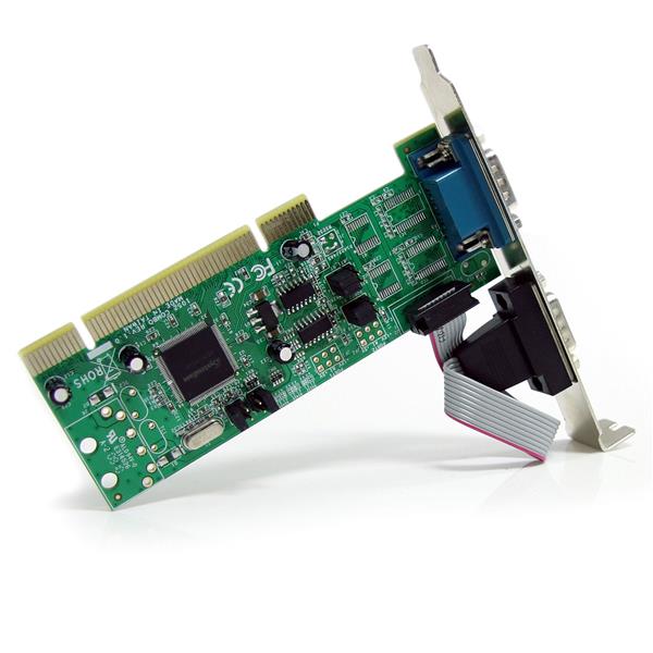 StarTech.com 2PT PCI RS422 485 Serial Card 161050UART - UK BUSINESS SUPPLIES