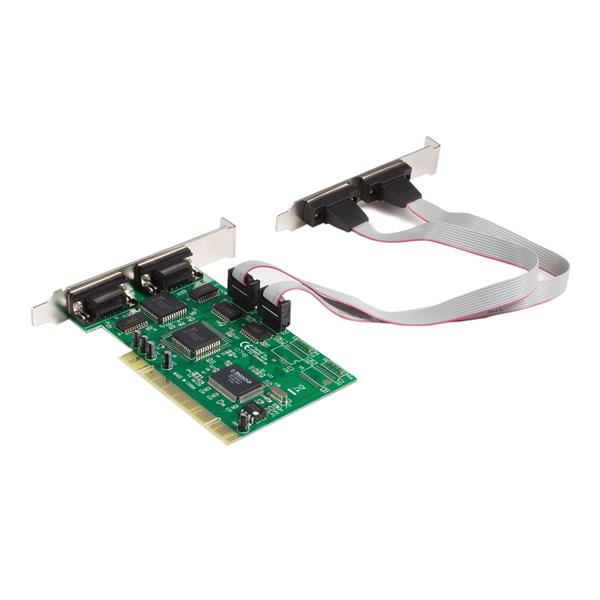 StarTech.com 4 Port PCI 16550 Serial Adapter Card - UK BUSINESS SUPPLIES
