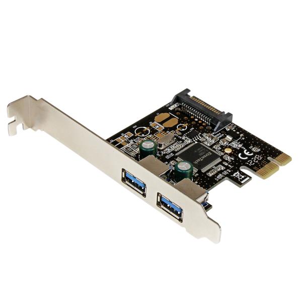 StarTech.com 2PT PCIe USB3 Controller Card SATA Power - UK BUSINESS SUPPLIES