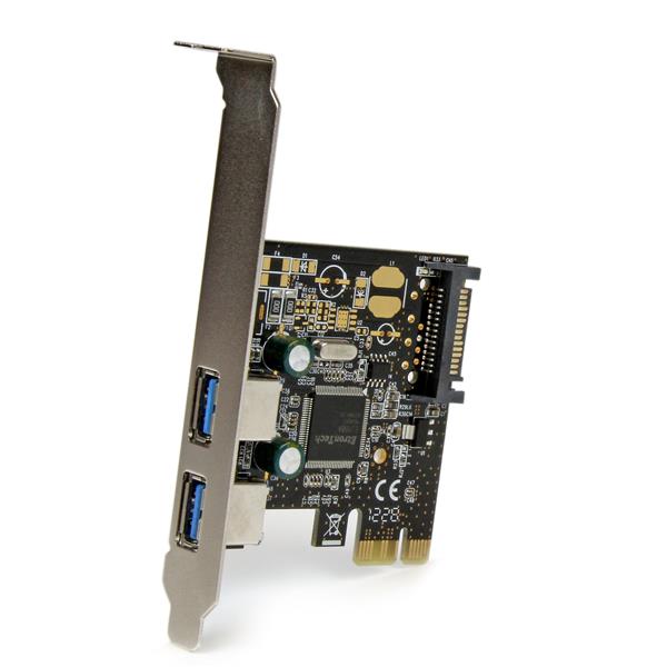 StarTech.com 2PT PCIe USB3 Controller Card SATA Power - UK BUSINESS SUPPLIES