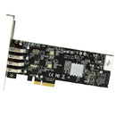 StarTech.com 4PT PCIe USB3 Card Adapter UASP SATA LP4 - UK BUSINESS SUPPLIES
