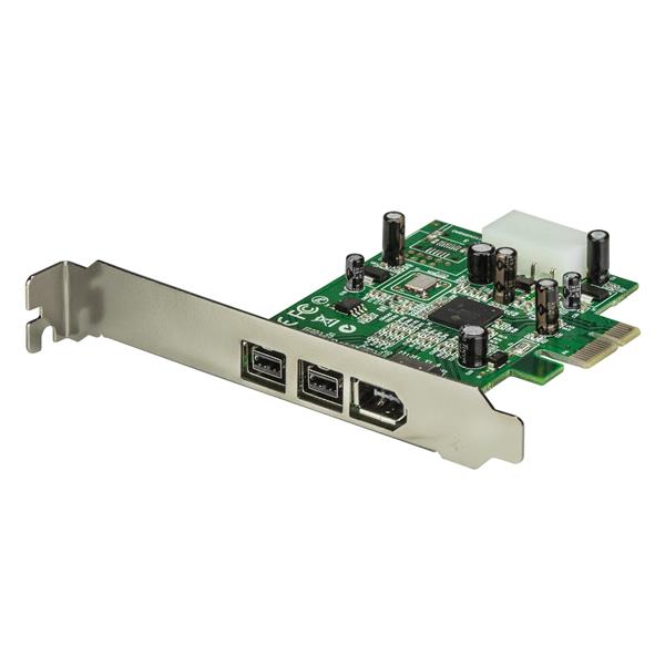 StarTech.com 3 Port 2b 1a PCI Express FireWire Card - UK BUSINESS SUPPLIES