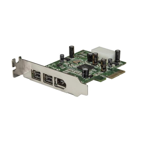 StarTech.com 3 Port 2b 1a LP 1394 PCIe FireWire Card - UK BUSINESS SUPPLIES