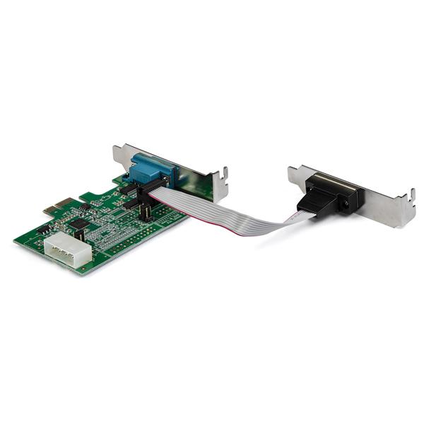 StarTech.com 2 Port RS232 Serial Adapter PCIe Card - UK BUSINESS SUPPLIES