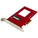 StarTech.com U.2 to PCIe Adapter 2.5 U.2 NVMe SSD - UK BUSINESS SUPPLIES