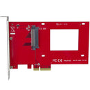 StarTech.com U.2 to PCIe Adapter 2.5 U.2 NVMe SSD - UK BUSINESS SUPPLIES