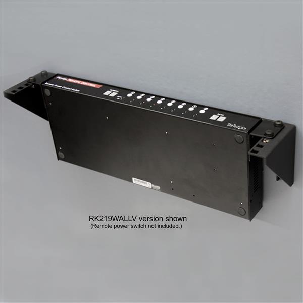 StarTech.com 2U 19in Vertical Wall Mount Rack Bracket - UK BUSINESS SUPPLIES