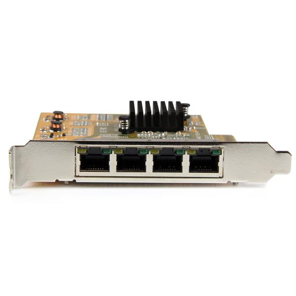 StarTech.com 4 Port PCIe Gigabit Network Adapter Card - UK BUSINESS SUPPLIES