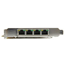 StarTech.com 4 Port Gigabit PoE PCIe NIC - UK BUSINESS SUPPLIES