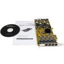 StarTech.com 4 Port Gigabit PoE PCIe NIC - UK BUSINESS SUPPLIES