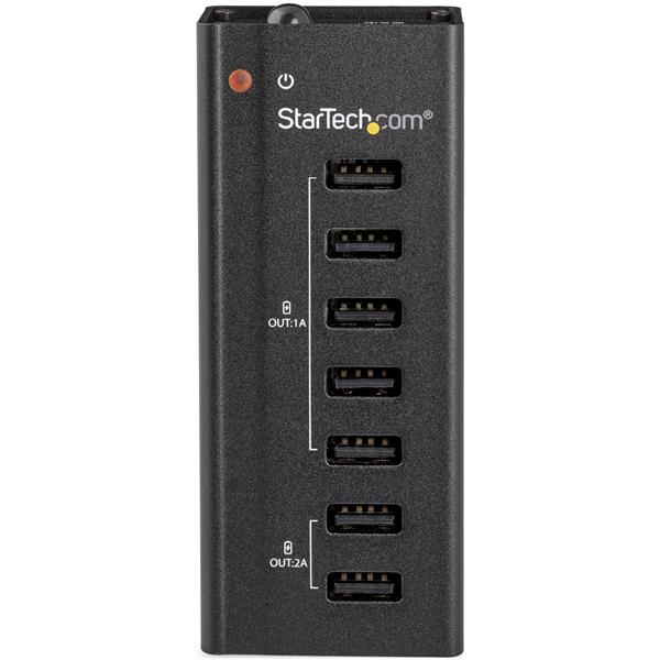 StarTech.com 7 Port USB Charging Station 5x1A 2x2A - UK BUSINESS SUPPLIES