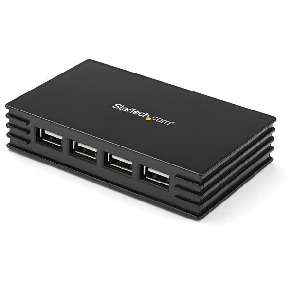 StarTech.com 7 Port Black USB 2.0 Hub - UK BUSINESS SUPPLIES