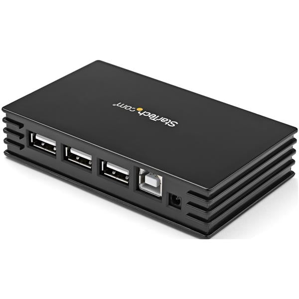 StarTech.com 7 Port Black USB 2.0 Hub - UK BUSINESS SUPPLIES