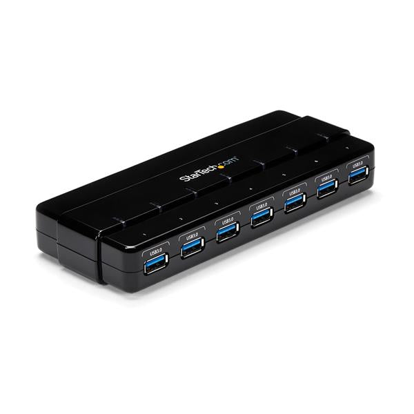 StarTech.com 7 Port SuperSpeed USB3 Hub with Adapter - UK BUSINESS SUPPLIES