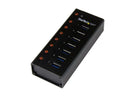 StarTech.com 7PT USB3 Hub Desktop Wall Mountable Encl - UK BUSINESS SUPPLIES