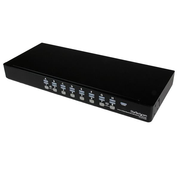 StarTech.com 16 Port 1U Rack Mount USB OSD KVM Switch - UK BUSINESS SUPPLIES