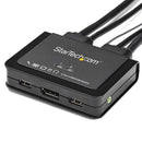 StarTech.com 2Port USB 4K 60Hz DisplayPort KVM Switch - UK BUSINESS SUPPLIES