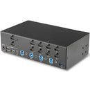 StarTech.com 4PT HDMI KVM Switch Dual Display 4K 30Hz - UK BUSINESS SUPPLIES