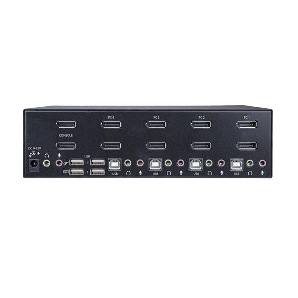 StarTech.com 4 Port Dual DisplayPort KVM Switch 4K60 - UK BUSINESS SUPPLIES