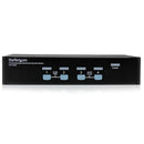 StarTech.com 4PT RM USB KVM Switch with Audio USB Hub - UK BUSINESS SUPPLIES