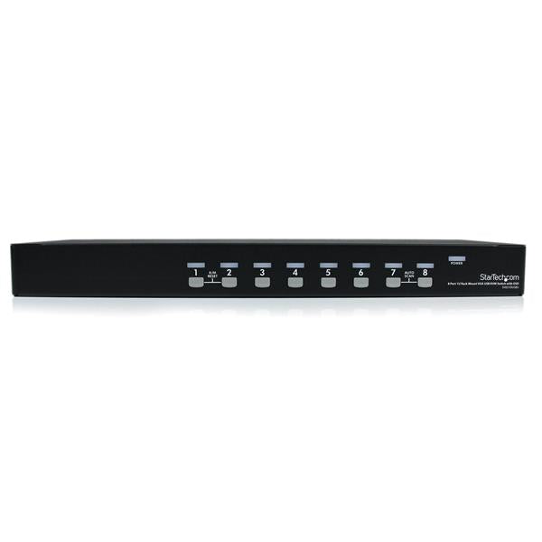 StarTech.com 8 Port 1U Rack Mount USB KVM Switch OSD - UK BUSINESS SUPPLIES