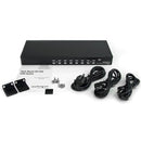 StarTech.com 8 Port 1U Rack Mount DVI USB KVM Switch - UK BUSINESS SUPPLIES