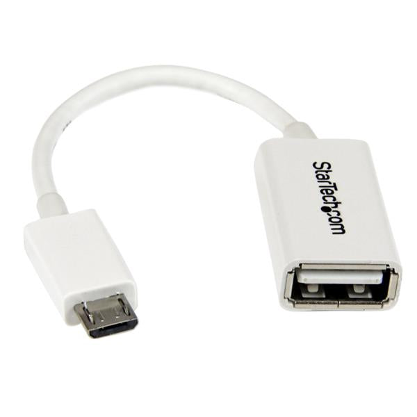 StarTech.com 5in Micro USB to USB OTG Host Adapter MF - UK BUSINESS SUPPLIES