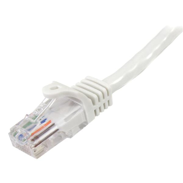 StarTech.com 2m White Cat5e Patch Cable - UK BUSINESS SUPPLIES