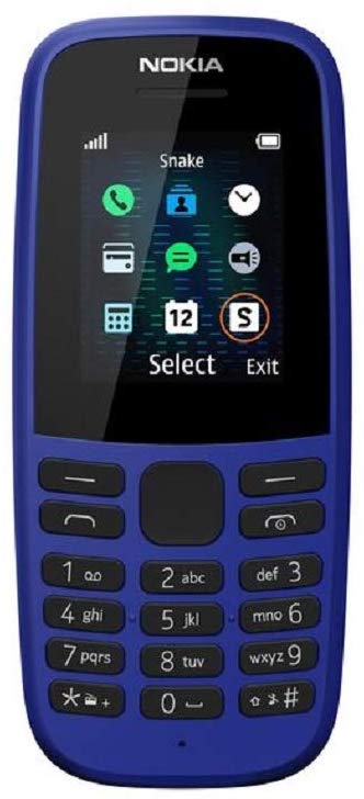 Nokia 105 Blue Mobile Phone - UK BUSINESS SUPPLIES