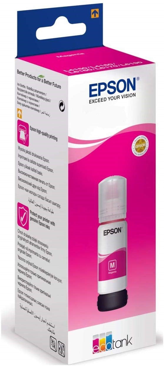 Epson 113 Magenta EcoTank Ink Bottle 70ml - C13T06B340 - UK BUSINESS SUPPLIES
