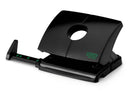 Novus renew B 216 2 Hole Punch Plastic 16 Sheet Black - NOV025-0636 - UK BUSINESS SUPPLIES