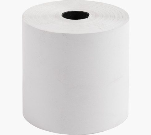 Exacompta Receipt Rolls Thermal 44gsm 80x70x12mm 70m Length (Pack 5) 44819E - UK BUSINESS SUPPLIES