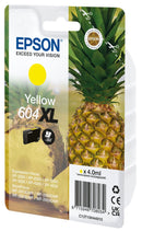 Epson Pineapple 604 Yellow High Capacity Ink Cartridge 4ml - C13T10H44010 - UK BUSINESS SUPPLIES