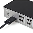 StarTech.com Hybrid USB C USB A Triple HDMI 4K 60Hz Dock - UK BUSINESS SUPPLIES