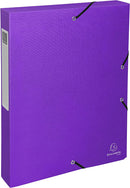 Teksto Filing Box A4 40mm Spine Assorted Colours (Pack 8) 59640E - UK BUSINESS SUPPLIES