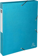 Teksto Filing Box A4 40mm Spine Assorted Colours (Pack 8) 59640E - UK BUSINESS SUPPLIES