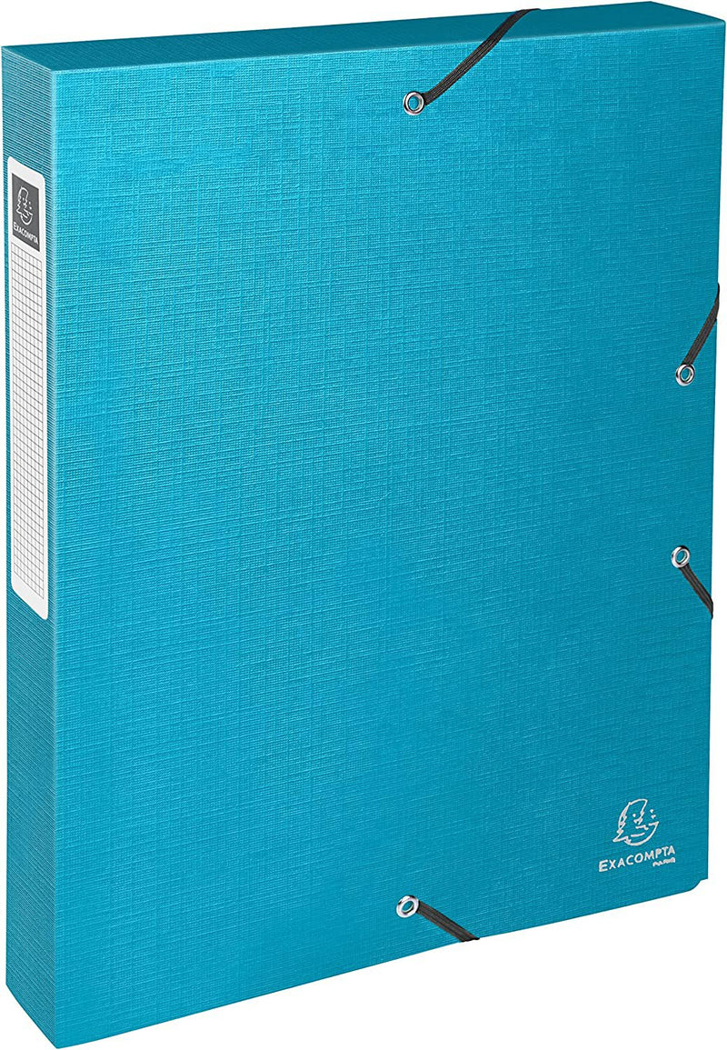 Teksto Filing Box A4 40mm Spine Assorted Colours (Pack 8) 59640E - UK BUSINESS SUPPLIES