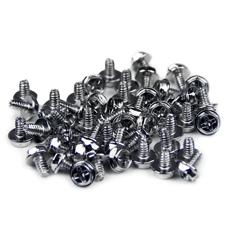 StarTech.com Replacement Long Standoff PC Mounting Screws 6 to 32 x 0.25 Inches 50 Pack - UK BUSINESS SUPPLIES