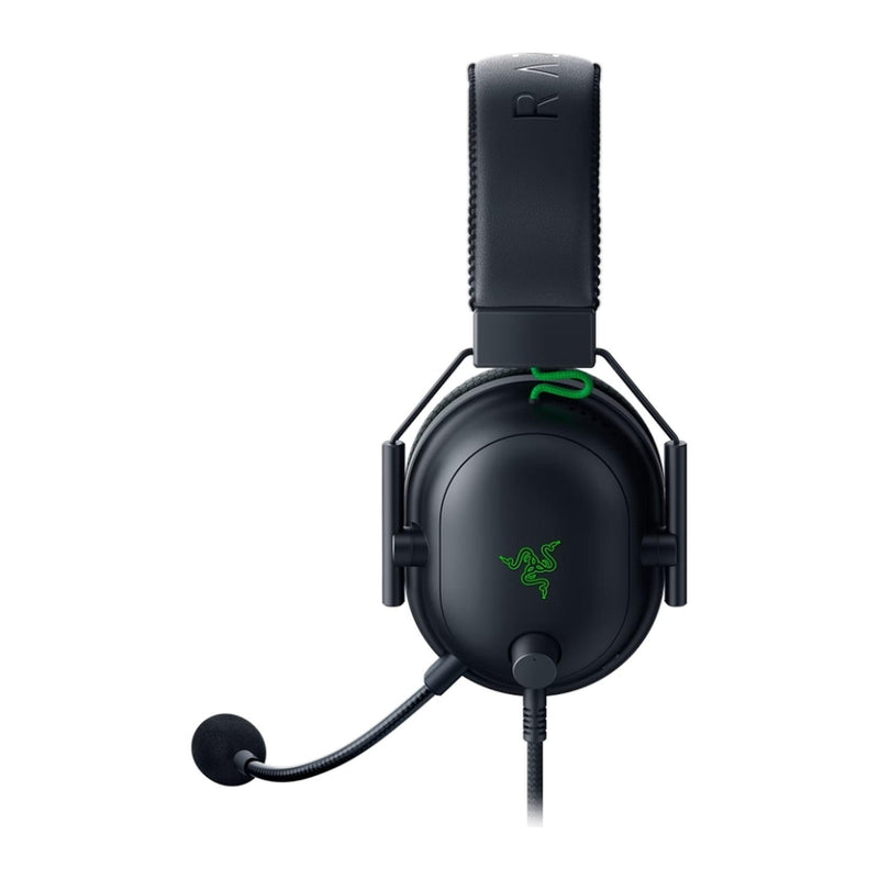 Razer Blackshark V2 Wired 3.5mm Connector Gaming Headset and USB Mic Enhancer Black - UK BUSINESS SUPPLIES