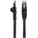 StarTech.com 2m CAT6 Ethernet Low Smoke Zero Halogen 10 Gigabit Black UTP Network Cable - UK BUSINESS SUPPLIES