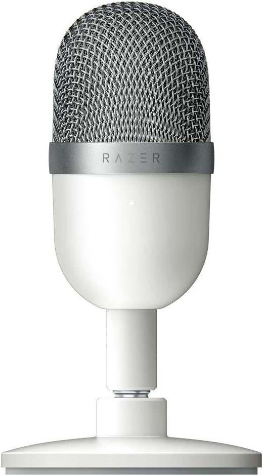 Razer Seiren Mini USB Mercury White Table Microphone - UK BUSINESS SUPPLIES