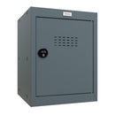 Phoenix CL Series Size 2 Cube Locker in Antracite Grey with Combination Lock CL0544AAC - UK BUSINESS SUPPLIES